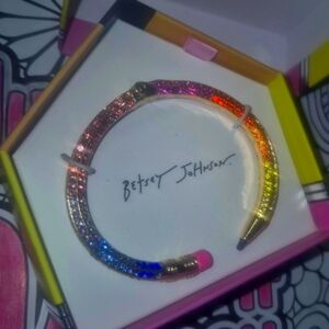 Betsey Johnson Vibrant Multicolor Bracelet